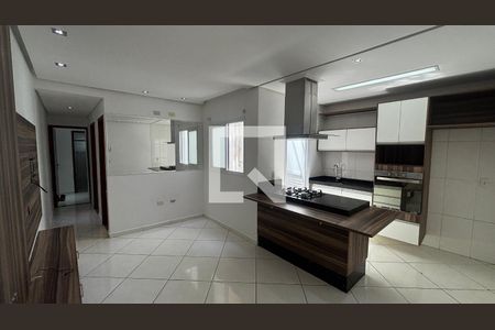 Sala - Sala de Jantar  de apartamento à venda com 2 quartos, 60m² em Vila Alzira, Santo André