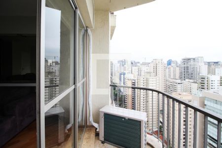 Varanda de apartamento à venda com 4 quartos, 192m² em Moema, São Paulo