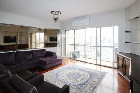 Sala de apartamento à venda com 4 quartos, 192m² em Moema, São Paulo