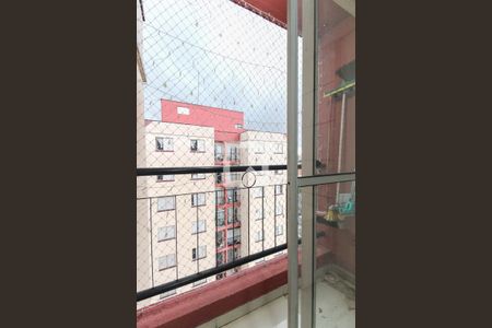 Varanda da Sala de apartamento para alugar com 2 quartos, 48m² em Vila Carmosina, São Paulo