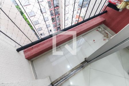 Varanda da Sala de apartamento para alugar com 2 quartos, 48m² em Vila Carmosina, São Paulo