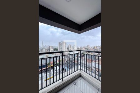 Varanda da Sala de apartamento para alugar com 1 quarto, 30m² em Quarta Parada, São Paulo