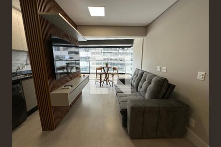 Sala de apartamento para alugar com 2 quartos, 75m² em Alphaville Industrial, Barueri