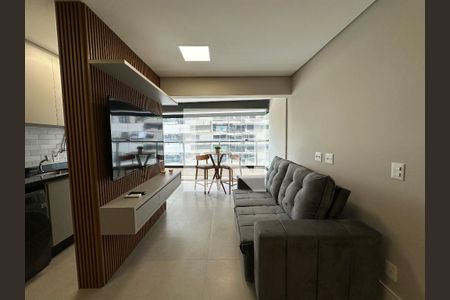 Sala de apartamento para alugar com 2 quartos, 75m² em Alphaville Industrial, Barueri
