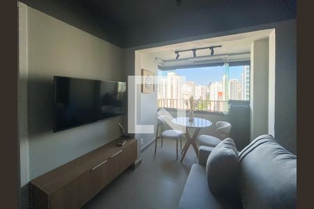 Sala de kitnet/studio para alugar com 1 quarto, 26m² em Vila Olímpia, São Paulo