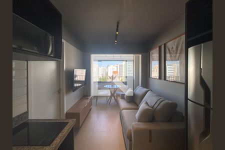 Sala de kitnet/studio para alugar com 1 quarto, 26m² em Vila Olímpia, São Paulo