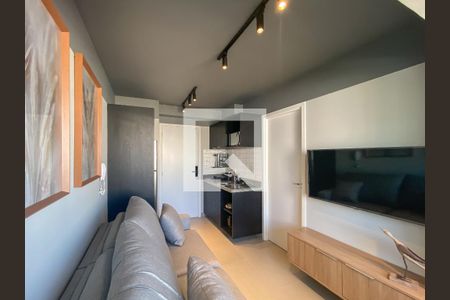 Cozinha de kitnet/studio para alugar com 1 quarto, 26m² em Vila Olímpia, São Paulo