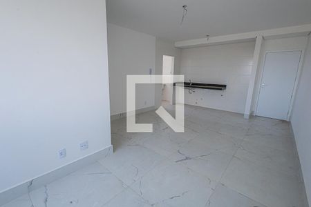 sala / cozinha americana de apartamento à venda com 3 quartos, 78m² em Manacás, Belo Horizonte