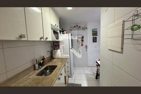 Cozinha de apartamento à venda com 3 quartos, 75m² em Recreio dos Bandeirantes, Rio de Janeiro