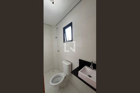Banheiro de apartamento à venda com 2 quartos, 97m² em Vila Eldizia, Santo André