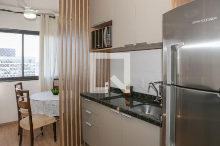 Sala e Cozinha de apartamento para alugar com 1 quarto, 24m² em Pompeia, São Paulo