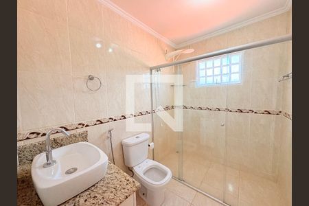 Banheiro da Suíte 1 de casa à venda com 4 quartos, 310m² em Jardim Paulista Ii, Jundiaí