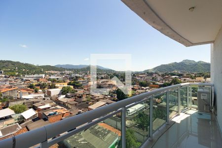 Varanda da Sala de apartamento para alugar com 4 quartos, 170m² em Campo Grande, Rio de Janeiro