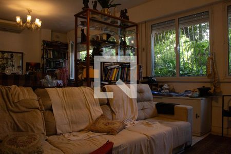 Sala de apartamento à venda com 4 quartos, 120m² em Leblon, Rio de Janeiro