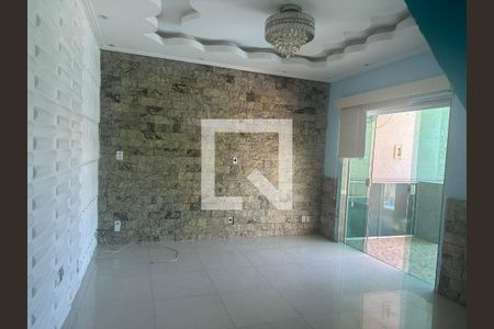 Sala de casa de condomínio para alugar com 3 quartos, 220m² em Campo Grande, Rio de Janeiro