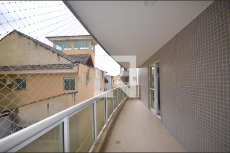 Varanda da Sala de apartamento para alugar com 3 quartos, 125m² em Vila Valqueire, Rio de Janeiro