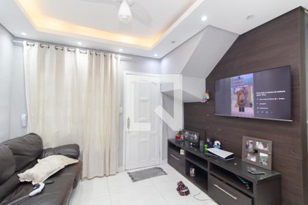 Sala de casa de condomínio para alugar com 3 quartos, 83m² em Vila Jacuí, São Paulo