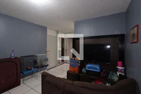 Sala de apartamento à venda com 2 quartos, 55m² em Jardim Alzira Franco, Santo André