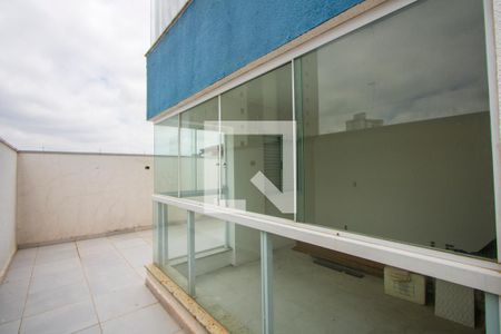 Área de serviço/Área externa de apartamento à venda com 1 quarto, 70m² em Vila Príncipe de Gales, Santo André