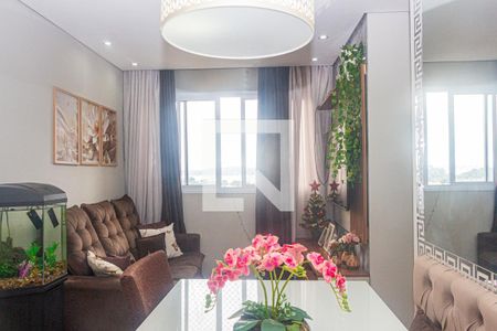 Sala de apartamento à venda com 3 quartos, 53m² em Veleiros, São Paulo
