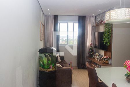Sala de apartamento à venda com 3 quartos, 53m² em Veleiros, São Paulo