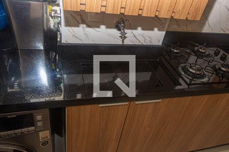Cozinha e Área de Serviço de apartamento à venda com 3 quartos, 53m² em Veleiros, São Paulo