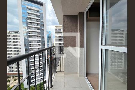 Varanda de kitnet/studio para alugar com 1 quarto, 24m² em Vila Olímpia, São Paulo