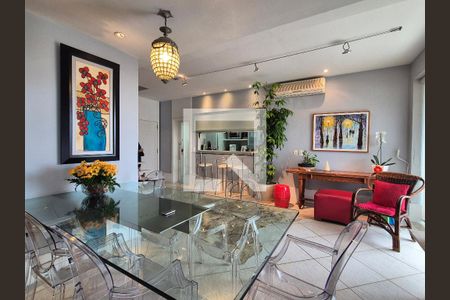 Sala de apartamento à venda com 4 quartos, 190m² em Barra da Tijuca, Rio de Janeiro