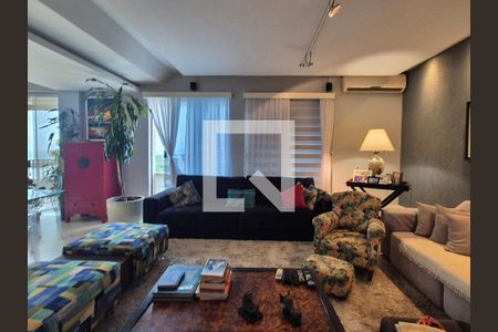 Sala de apartamento à venda com 4 quartos, 190m² em Barra da Tijuca, Rio de Janeiro