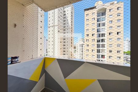 Varanda de apartamento à venda com 1 quarto, 42m² em Indianópolis, São Paulo