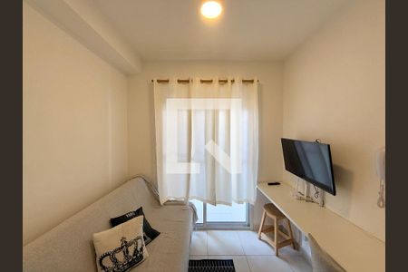Sala  de apartamento para alugar com 1 quarto, 29m² em Jardim Caravelas, São Paulo