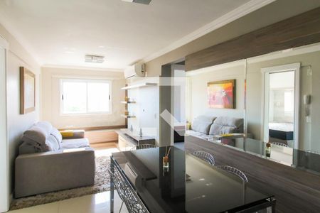 Sala de apartamento à venda com 3 quartos, 63m² em Igara, Canoas