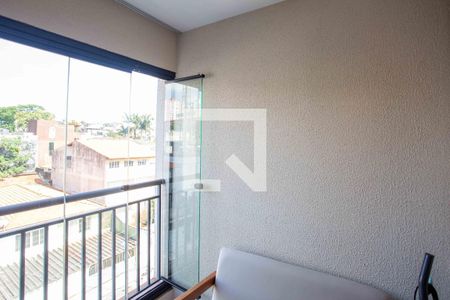 Varanda da Sala de apartamento à venda com 2 quartos, 46m² em Centro, Diadema