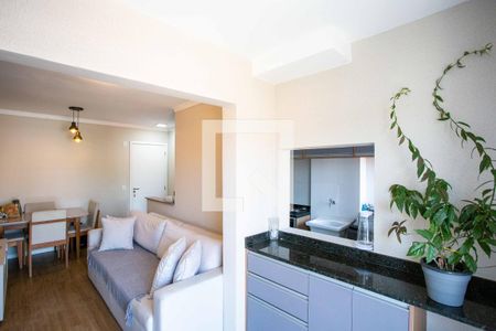 Varanda da Sala de apartamento à venda com 2 quartos, 46m² em Centro, Diadema