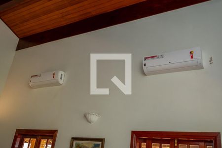 Detalhe Sala-Ar condicionado de casa para alugar com 4 quartos, 2000m² em Iate Clube Campinas, Americana