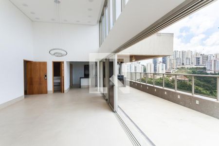 sala de apartamento à venda com 4 quartos, 341m² em Vale do Sereno, Nova Lima