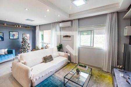 Sala de apartamento à venda com 2 quartos, 113m² em Tamboré, Santana de Parnaíba