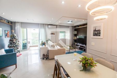 Sala de apartamento à venda com 2 quartos, 113m² em Tamboré, Santana de Parnaíba