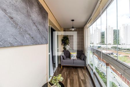 Varanda de apartamento à venda com 2 quartos, 113m² em Tamboré, Santana de Parnaíba