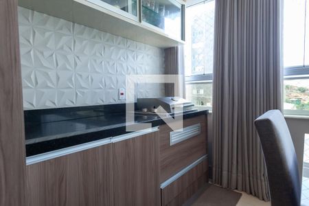 Varanda gourmet de apartamento à venda com 4 quartos, 108m² em Buritis, Belo Horizonte
