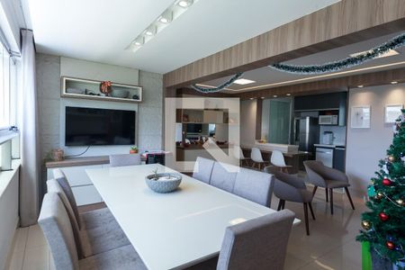 Sala de Jantar de apartamento à venda com 4 quartos, 108m² em Buritis, Belo Horizonte