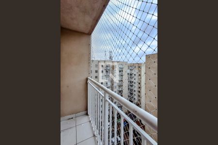 Varanda da Sala de apartamento para alugar com 2 quartos, 35m² em Cambuci, São Paulo