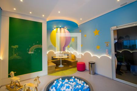 Área comum - Brinquedoteca de apartamento à venda com 2 quartos, 96m² em Vila Lea, Santo André