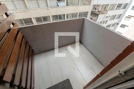 Sacada de apartamento para alugar com 1 quarto, 40m² em Centro Histórico de São Paulo, São Paulo