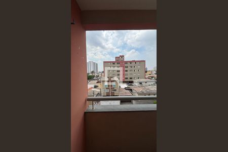 Sala - Sala de Jantar Varanda de apartamento para alugar com 1 quarto, 57m² em Vila Alzira, Santo André