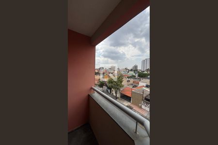 Sala - Sala de Jantar Varanda de apartamento para alugar com 1 quarto, 57m² em Vila Alzira, Santo André