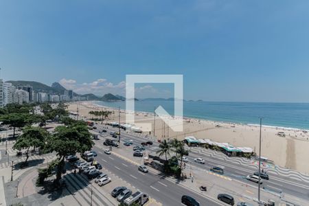 Vista da Sala  de apartamento à venda com 3 quartos, 286m² em Copacabana, Rio de Janeiro