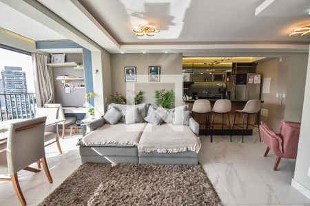 Sala de apartamento à venda com 2 quartos, 84m² em Ipiranga, São Paulo