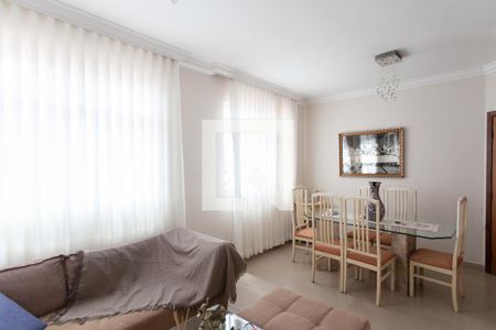Sala de apartamento à venda com 3 quartos, 128m² em Paquetá, Belo Horizonte