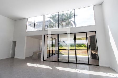 Vista da Sala de casa de condomínio para alugar com 4 quartos, 370m² em Alphaville, Santana de Parnaíba